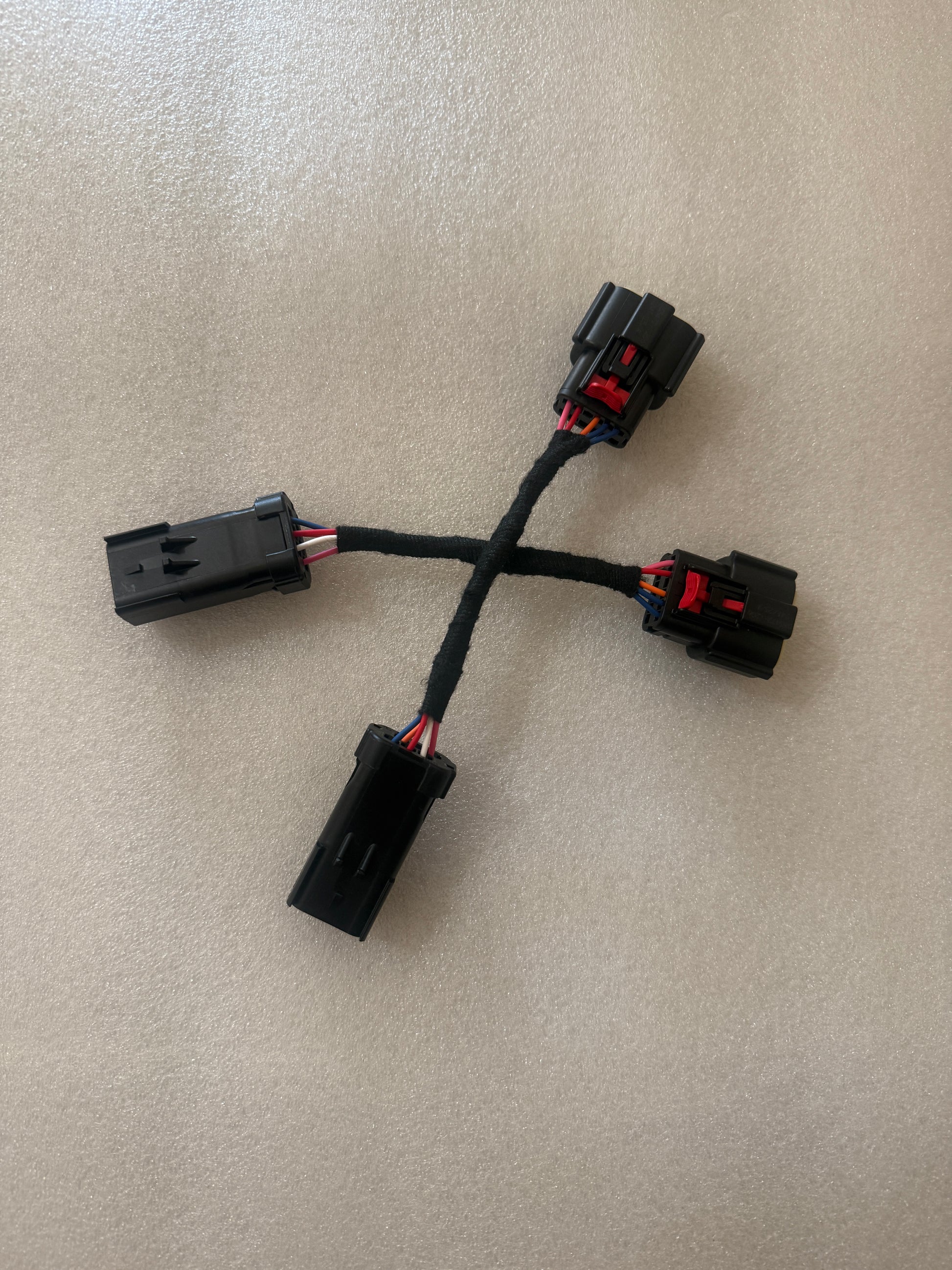 RAM 4th GEN to 5th GEN Taillight Harness - RED Turn Signals